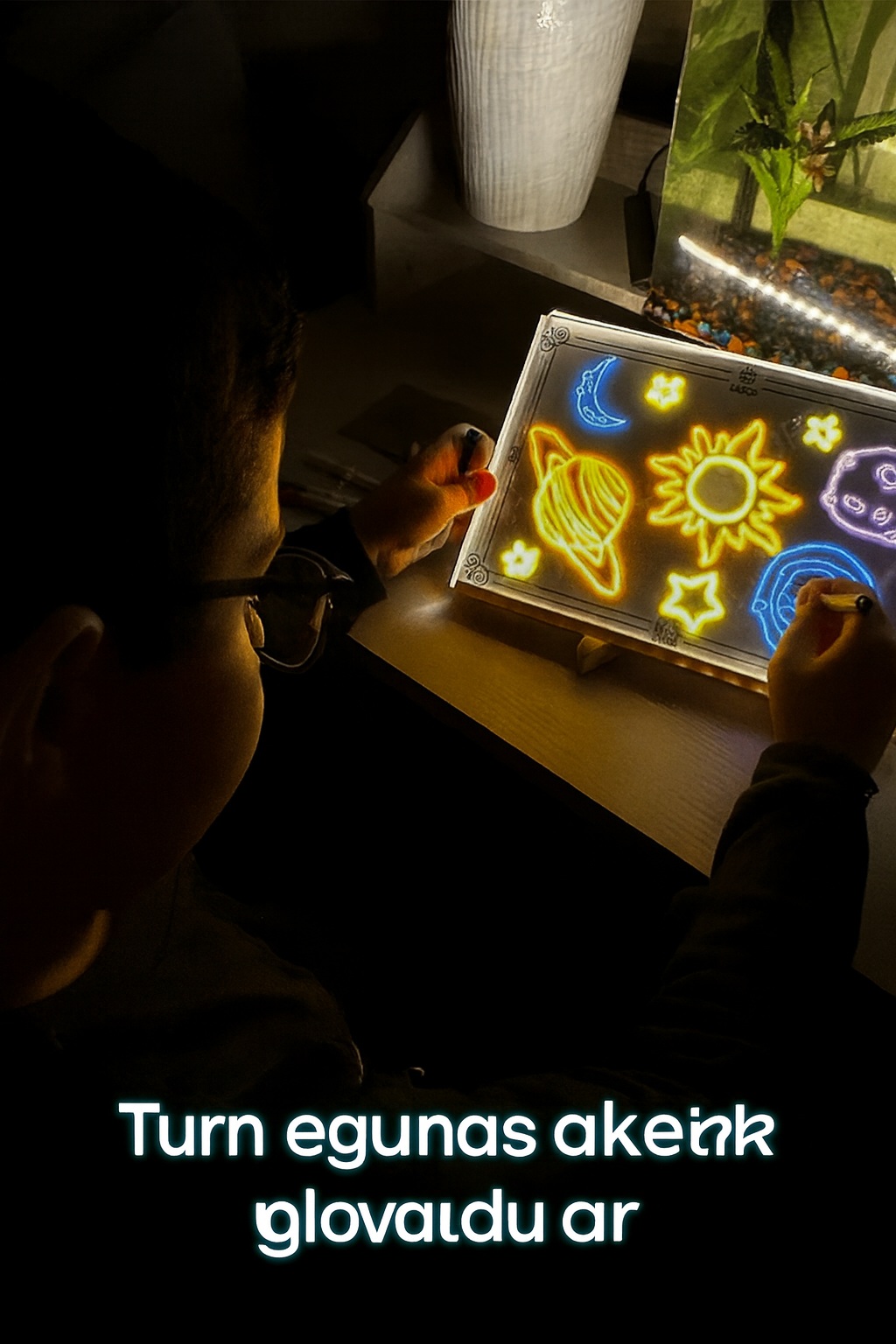 LumiBoard™ – Piirrä valolla, ilman sotkua