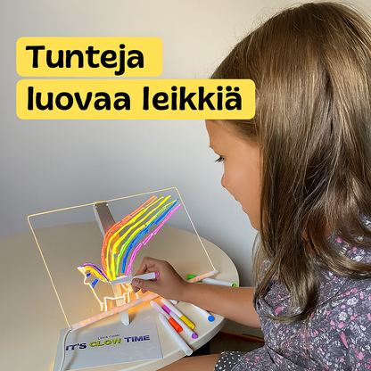 LumiBoard™ – Piirrä valolla, ilman sotkua